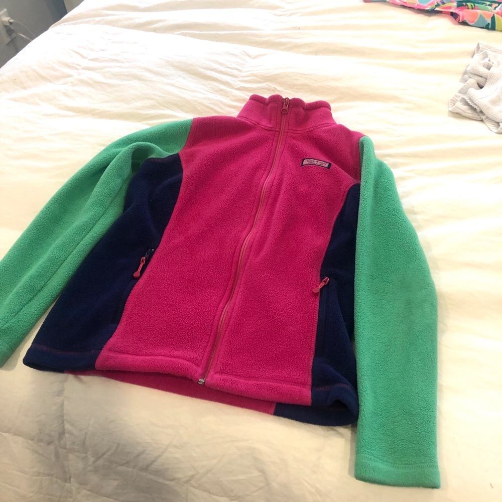 Vineyard Vines Color block Fleece